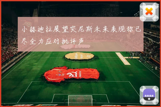小赫迪拉展望突尼斯未来表现称已尽全力应对批评声